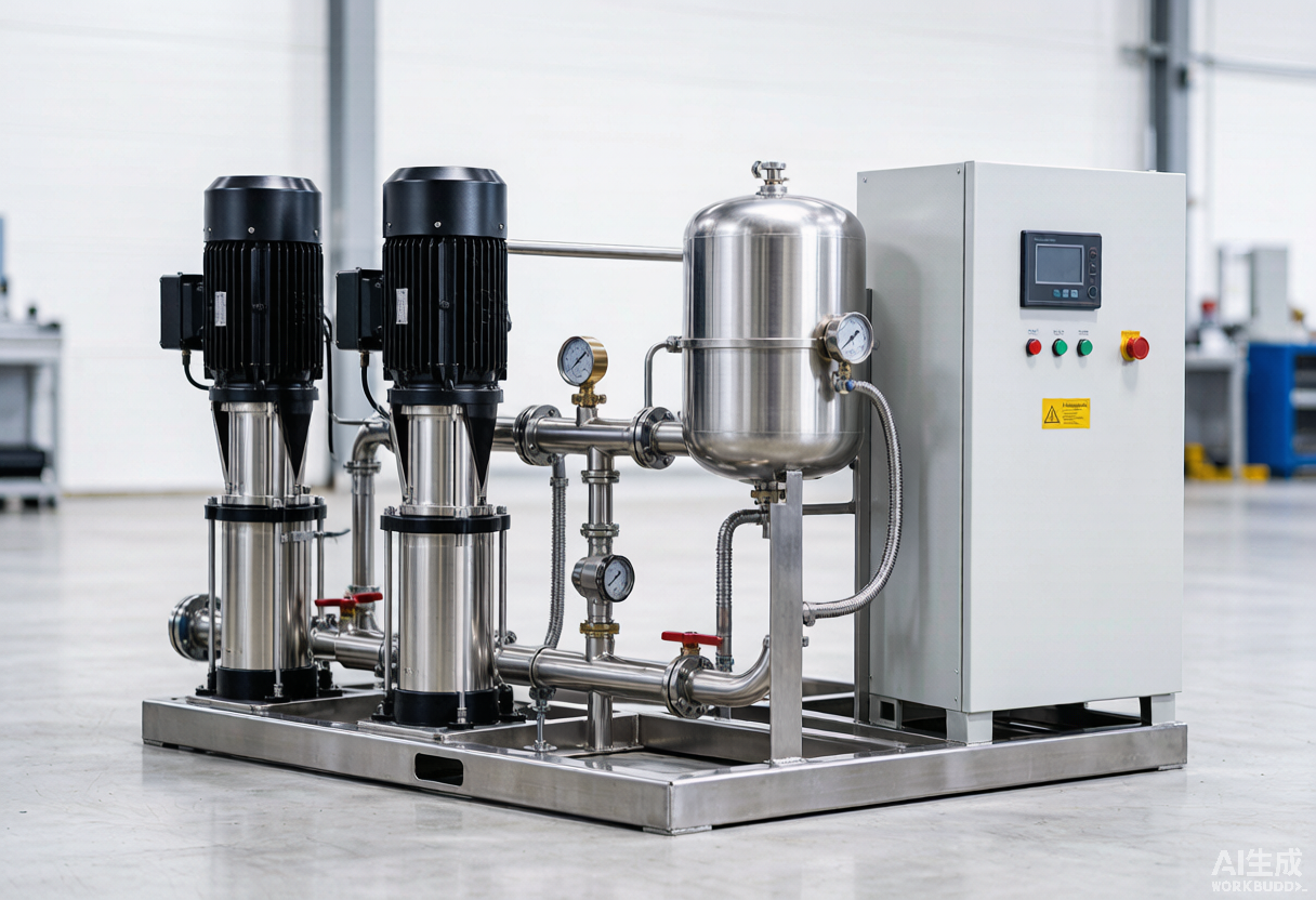 Constant Pressure Water Make-up System